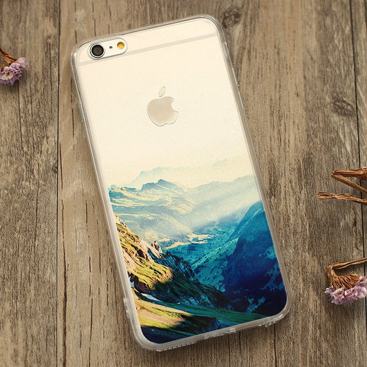 Alps Scenery iPhone Case